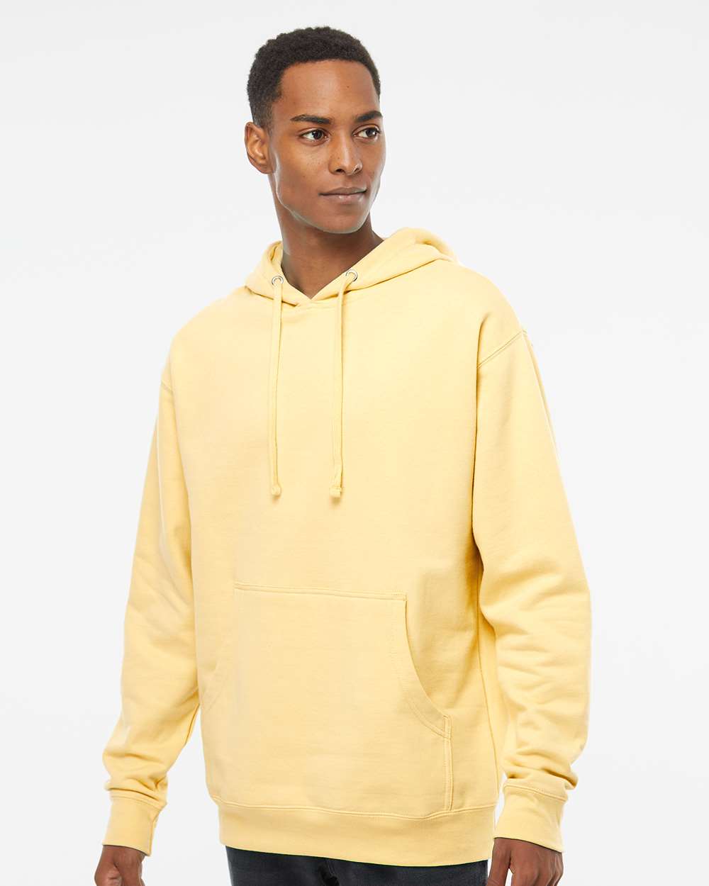 Midweight Hooded Pullover Sweatshirt